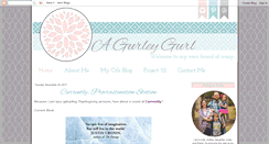 Desktop Screenshot of agurleygurl.blogspot.com