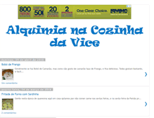 Tablet Screenshot of cozinhadavice.blogspot.com