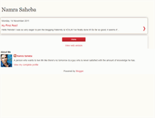 Tablet Screenshot of namrasaheba.blogspot.com