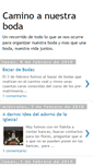 Mobile Screenshot of caminonuestraboda.blogspot.com
