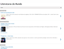 Tablet Screenshot of literaturasdomundo.blogspot.com