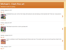 Tablet Screenshot of michaelclarkfineart.blogspot.com