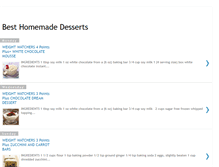 Tablet Screenshot of besthomemadedesserts.blogspot.com