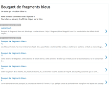 Tablet Screenshot of fragmentsbleus.blogspot.com