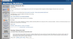 Desktop Screenshot of manifestomultilinko.blogspot.com