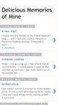 Mobile Screenshot of deliciousmemoriesofmine.blogspot.com