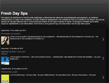 Tablet Screenshot of freshdayspa.blogspot.com