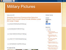 Tablet Screenshot of militarypictures.blogspot.com