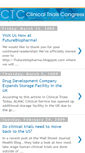 Mobile Screenshot of clinicaltrialscongress.blogspot.com