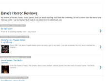 Tablet Screenshot of davesnewsandreviews.blogspot.com