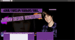 Desktop Screenshot of justinbieberhonduras.blogspot.com