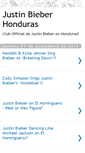 Mobile Screenshot of justinbieberhonduras.blogspot.com