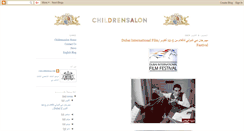 Desktop Screenshot of childrensalonuae.blogspot.com