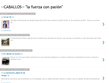 Tablet Screenshot of caballos-li.blogspot.com