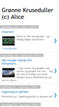 Mobile Screenshot of gronnekruseduller.blogspot.com