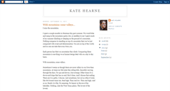 Desktop Screenshot of katehearne.blogspot.com