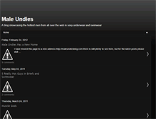 Tablet Screenshot of maleundies.blogspot.com