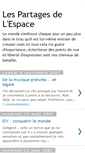Mobile Screenshot of partagesdelespace.blogspot.com