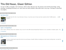 Tablet Screenshot of glasersoldhouse.blogspot.com