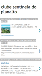Mobile Screenshot of clubesentineladoplanalto.blogspot.com