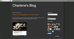 Desktop Screenshot of charlenemitchell.blogspot.com