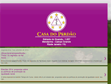 Tablet Screenshot of casadoperdao.blogspot.com