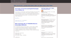 Desktop Screenshot of e-batam-jobs.blogspot.com