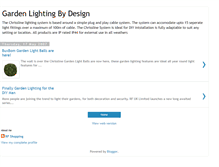 Tablet Screenshot of chrisslinegardenlighting.blogspot.com