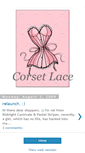 Mobile Screenshot of corsetlace.blogspot.com