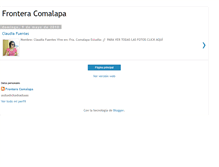 Tablet Screenshot of frontera-comalapa.blogspot.com