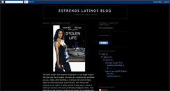 Desktop Screenshot of estrenoslatinosblog.blogspot.com