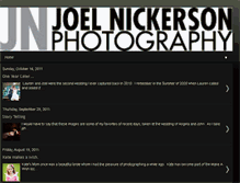 Tablet Screenshot of joelnickersonphotography.blogspot.com