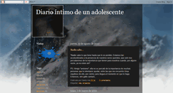 Desktop Screenshot of diariointimodeunadolescente.blogspot.com