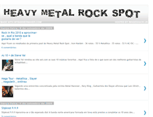 Tablet Screenshot of heavymetalrockspot.blogspot.com