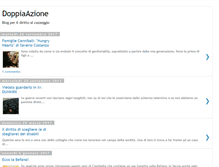 Tablet Screenshot of doppiaazione.blogspot.com