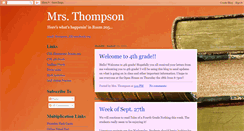 Desktop Screenshot of cnethompson.blogspot.com