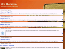 Tablet Screenshot of cnethompson.blogspot.com