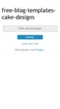 Mobile Screenshot of free-blog-templates-cake-designs.blogspot.com