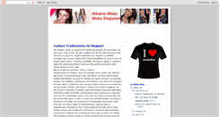 Desktop Screenshot of albania-moda.blogspot.com