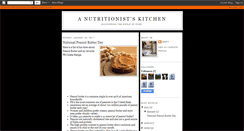 Desktop Screenshot of anutritionistskitchen.blogspot.com