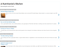 Tablet Screenshot of anutritionistskitchen.blogspot.com