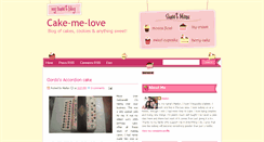 Desktop Screenshot of cakemelove.blogspot.com