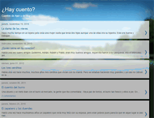 Tablet Screenshot of haycuento.blogspot.com