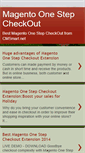 Mobile Screenshot of magentoonestepcheckoutcms.blogspot.com