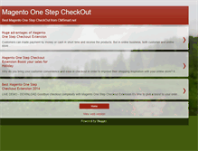 Tablet Screenshot of magentoonestepcheckoutcms.blogspot.com