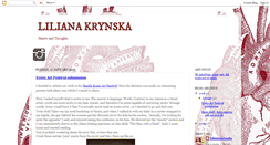 Desktop Screenshot of lilianakrynska.blogspot.com