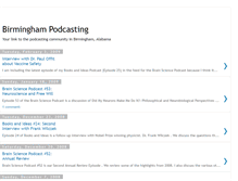 Tablet Screenshot of bhampodcasting.blogspot.com