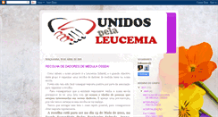 Desktop Screenshot of aleucemia.blogspot.com