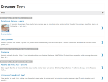 Tablet Screenshot of dreamerteen.blogspot.com