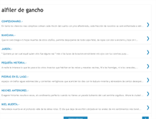 Tablet Screenshot of alfilerdegancho.blogspot.com